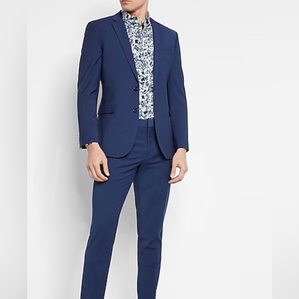 Navy Suit from Express